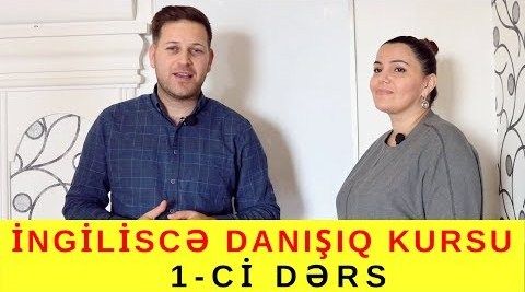 Azərbaycanda ilk dəfə pulsuz İNGİLİSCƏ DANIŞIQ KURSU - 1 ci dərs