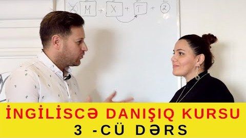 İngiliscə pulsuz danışıq kursu - 3-CÜ DƏRS / CAN FELİ